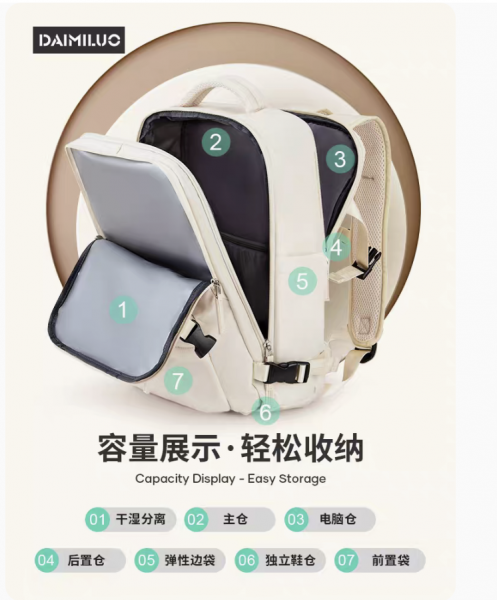 PREORDER shoulder travel bag