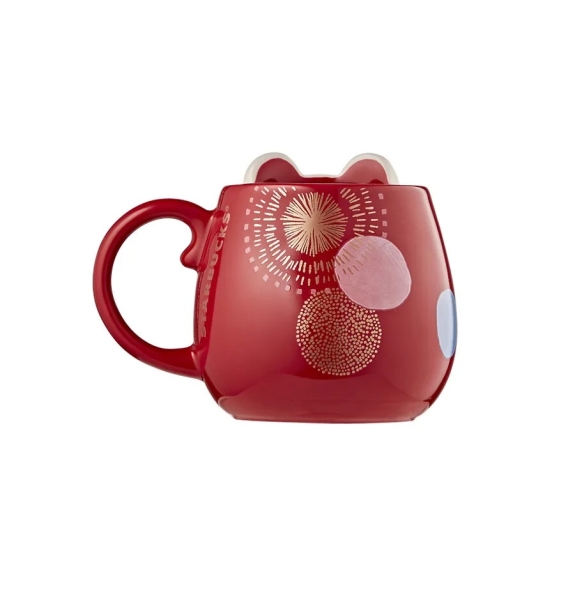 Starbucks Korea New Year Mouse Red Mug 355ml