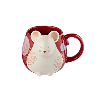 Starbucks Korea New Year Mouse Red Mug 355ml