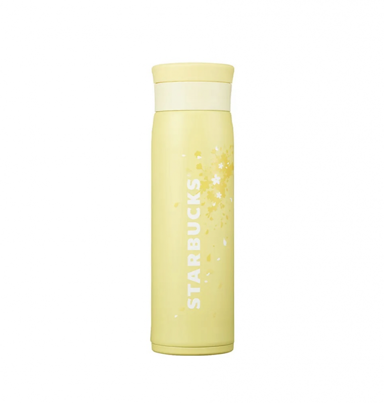 2021 Starbucks Korea SS Spring JMZ Yellow Thermos 600ml