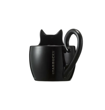 2021 Starbucks Korea Halloween Cat Mug 296ml